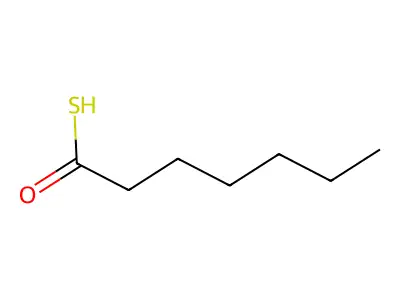 庚硫代酸 structure