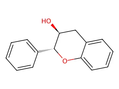 3-Flavanol, trans- structure
