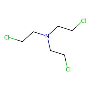 三(2-氯乙基)胺 structure