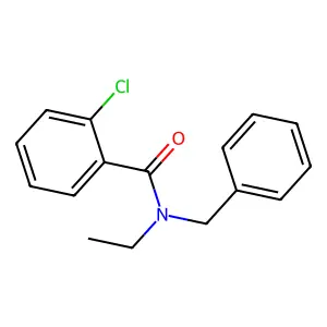 N-苄基-2-氯-N-乙基苯甲酰胺 structure