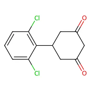 5-(2,6-Dichlorophenyl)cyclohexane-1,3-dione structure