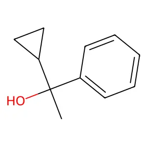 alpha-Cyclopropyl-alpha-methylbenzenemethanol structure