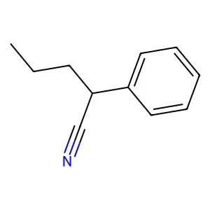 2-苯基戊腈 structure
