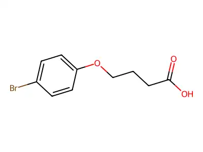 4-(4-Bromophenoxy)butanoic acid structure