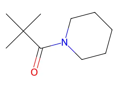 1-Pivaloylpiperidine structure