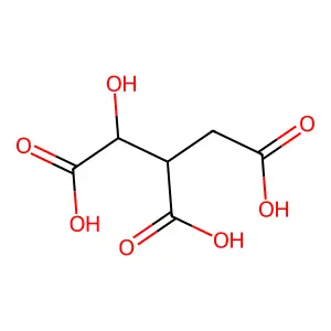 L-threo-isocitric acid structure