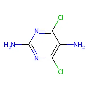 2,5-Diamino-4,6-dichloropyrimidine structure
