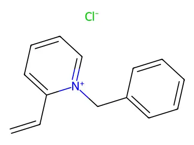 1-Benzyl-2-ethenylpyridin-1-ium chloride structure