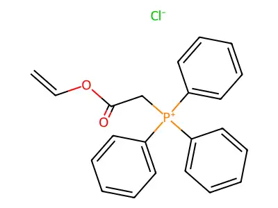 [2-(Ethenyloxy)-2-oxoethyl](triphenyl)phosphanium chloride structure