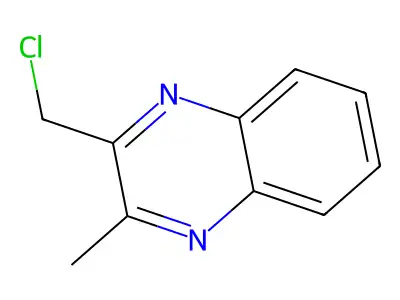 2-(Chloromethyl)-3-methylquinoxaline structure