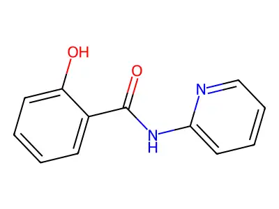 2-羟基-N-(2-吡啶基)苯甲酰胺 structure