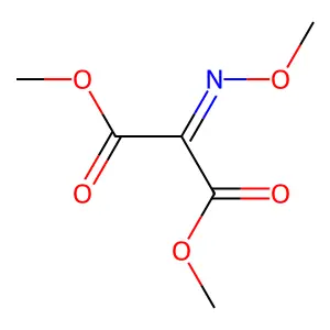 (甲氧基亚氨基)丙二酸二甲酯 structure