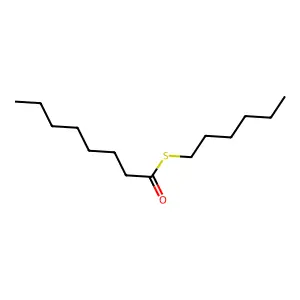 硫代辛酸己酯 structure