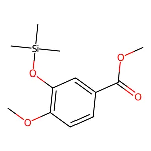 Methyl 4-methoxy-3-trimethylsilyloxybenzoate structure