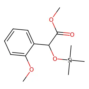 Methyl (2-methoxyphenyl)[(trimethylsilyl)oxy]acetate structure