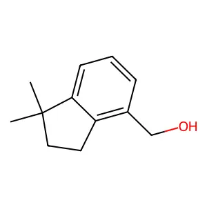 1H-Indene-4-methanol, 2,3-dihydro-1,1-dimethyl- structure