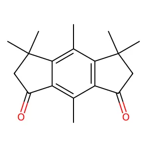 S-Indacene-1,7-dione, 2,3,5,6-tetrahydro-3,3,4,5,5,8-hexamethyl- structure