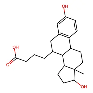 Estradiol-7alpha-butyric acid structure