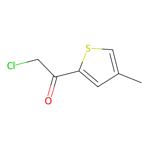 2-Chloro-1-(4-methylthiophen-2-yl)ethan-1-one structure