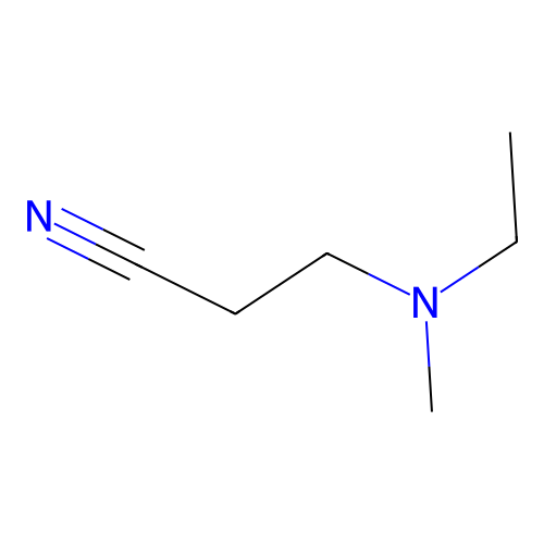 3-(Ethyl(methyl)amino)propanenitrile structure