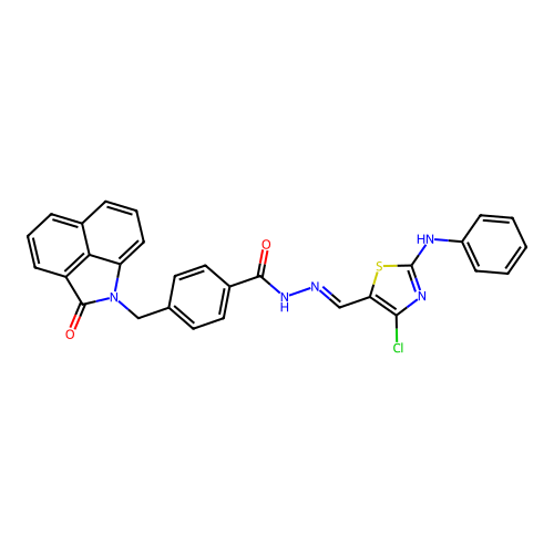 CAS 5562-99-2 - C29H20ClN5O2S structure