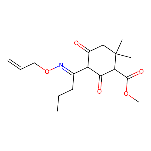 Alloxydim structure