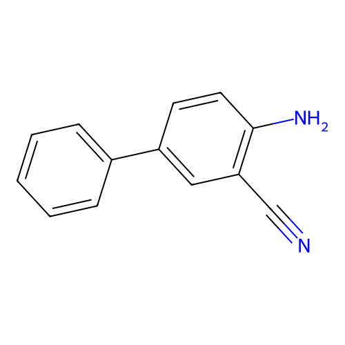 4-Amino-[1,1'-biphenyl]-3-carbonitrile structure