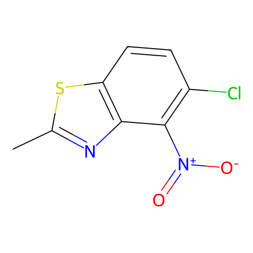 5-Chloro-2-methyl-4-nitro-1,3-benzothiazole structure