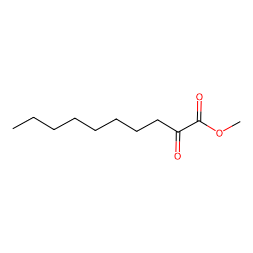 Methyl 2-oxodecanoate structure