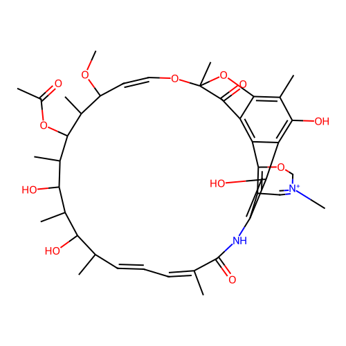 ANSAMYCIN: RIFAMYCIN DERIV structure