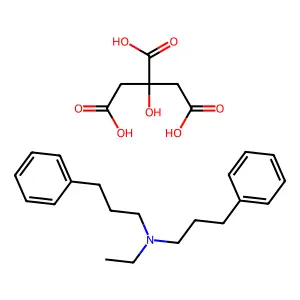 Alverine Citrate structure