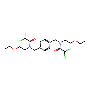 Teclozan structure