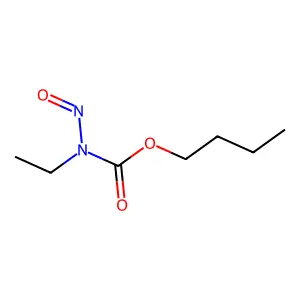 Carbamic acid, ethylnitroso-, butyl ester structure