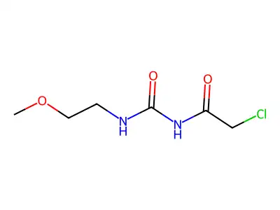 1-(2-Chloro-acetyl)-3-(2-methoxy-ethyl)-urea structure
