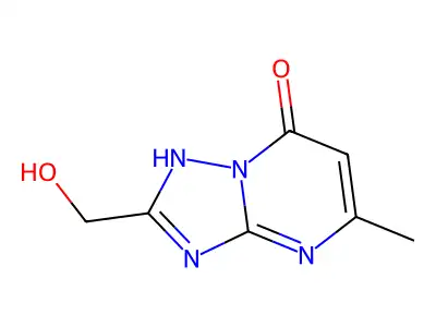 [1,2,4]Triazolo[1,5-a]pyrimidin-7(1H)-one, 2-(hydroxymethyl)-5-methyl- structure