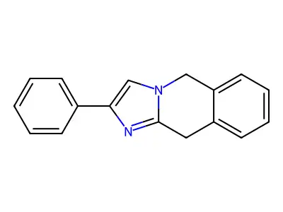 Imidazo(1,2-b)isoquinoline, 5,10-dihydro-2-phenyl- structure