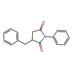 Succinimide, 2-benzyl-N-phenyl- structure