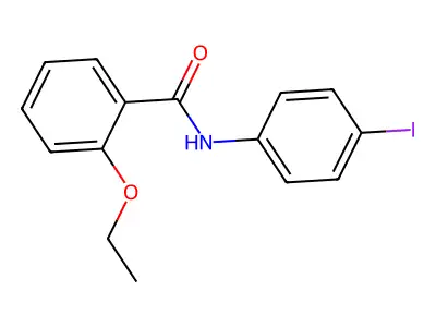 2-ethoxy-N-(4-iodophenyl)benzamide structure