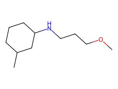 N-(3-methoxypropyl)-3-methylcyclohexan-1-amine structure