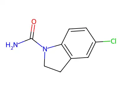 1-Carbamoyl-5-chloroindoline structure