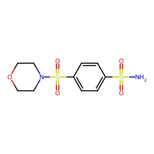 4-morpholin-4-ylsulfonylbenzenesulfonamide structure