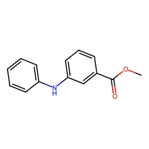 Methyl 3-(phenylamino)benzoate structure