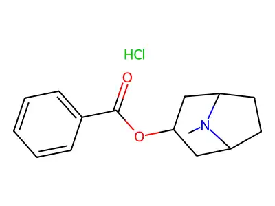 O-Benzoyltropine hydrochloride structure
