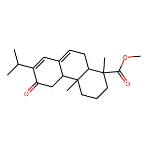 Methyl 12-oxoabietate structure