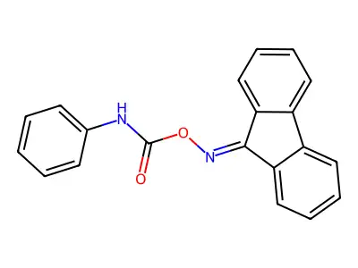 (fluoren-9-ylideneamino) N-phenylcarbamate structure