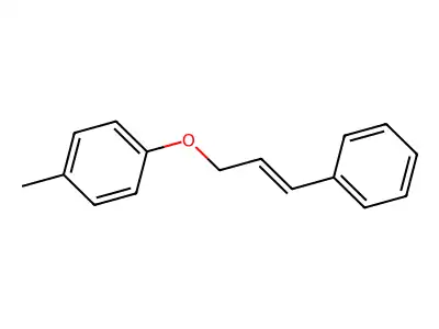 1-Methyl-4-(3-phenylprop-2-enoxy)benzene structure