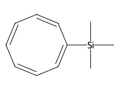 trimethylsilyl-cyclo-octatetraene structure
