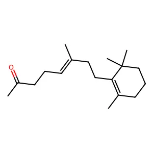 6-Methyl-8-(2,6,6-trimethylcyclohexen-1-yl)oct-5-en-2-one structure