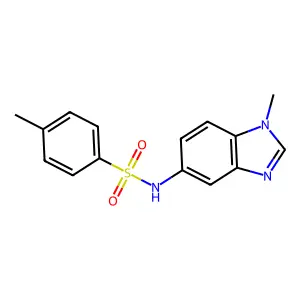 Furfurylamine, N-(3,4-dimethoxyphenylsulfonyl)- structure
