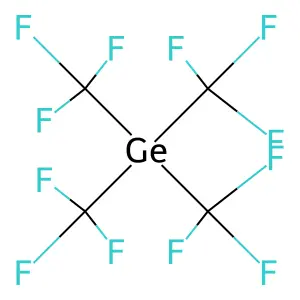 四(三氟甲基)锗 structure